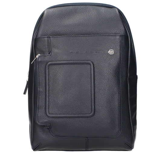 Piquadro Blue Leather Crossbody Bag – Elevate Your Style