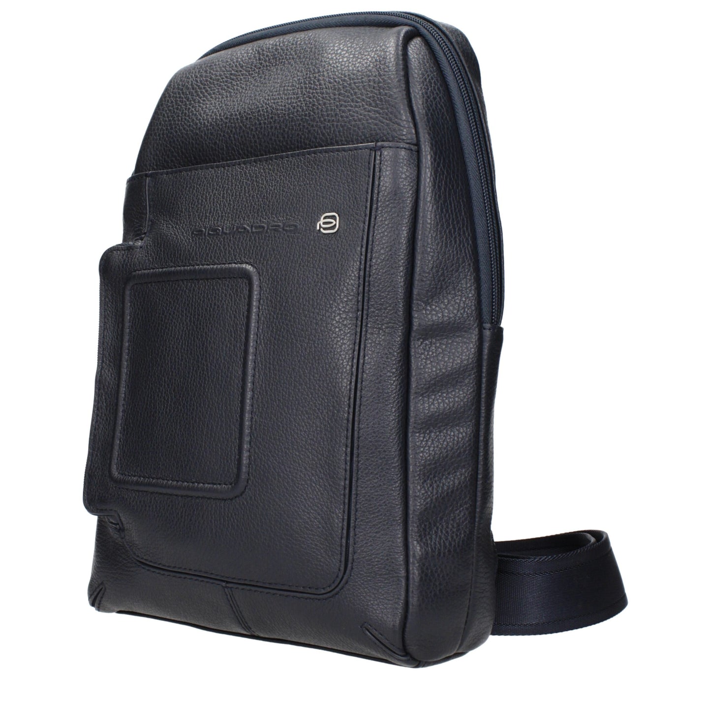 Piquadro Blue Leather Crossbody Bag – Elevate Your Style