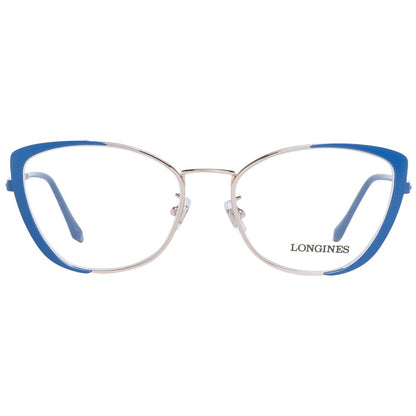 Longines Blue Women’s Optical Frames – Stylish Butterfly Design