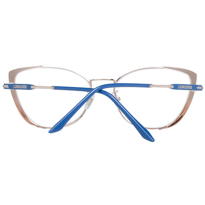 Longines Blue Women’s Optical Frames – Stylish Butterfly Design
