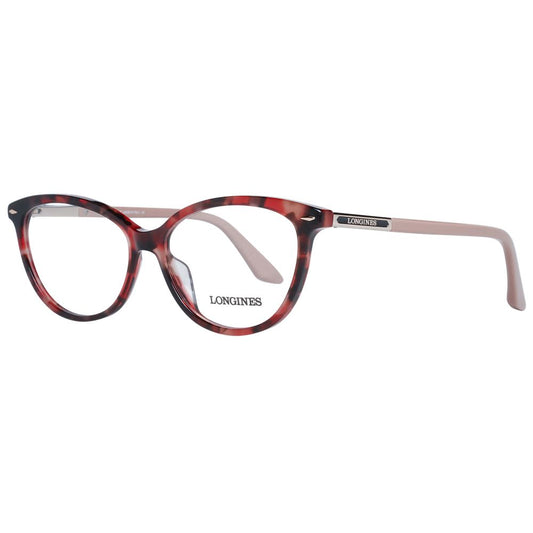 Longines Women's Optical Glasses – Red Cat Eye Frame, 54mm