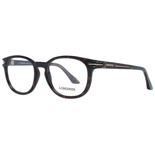 Longines Unisex Optical Frames – Brown Full-Rim Design