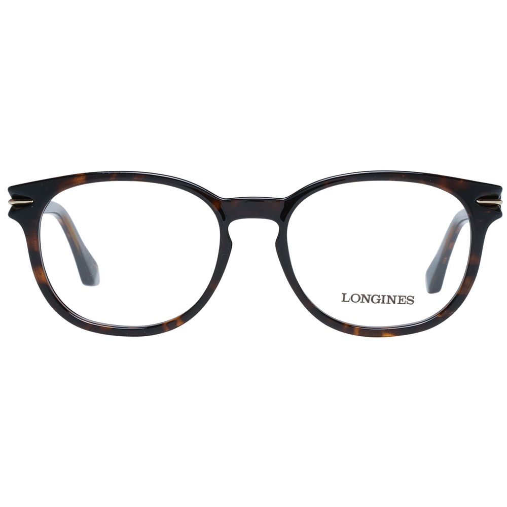 Longines Unisex Optical Frames – Brown Full-Rim Design