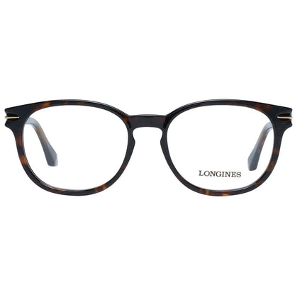 Longines Unisex Optical Frames – Brown Full-Rim Design