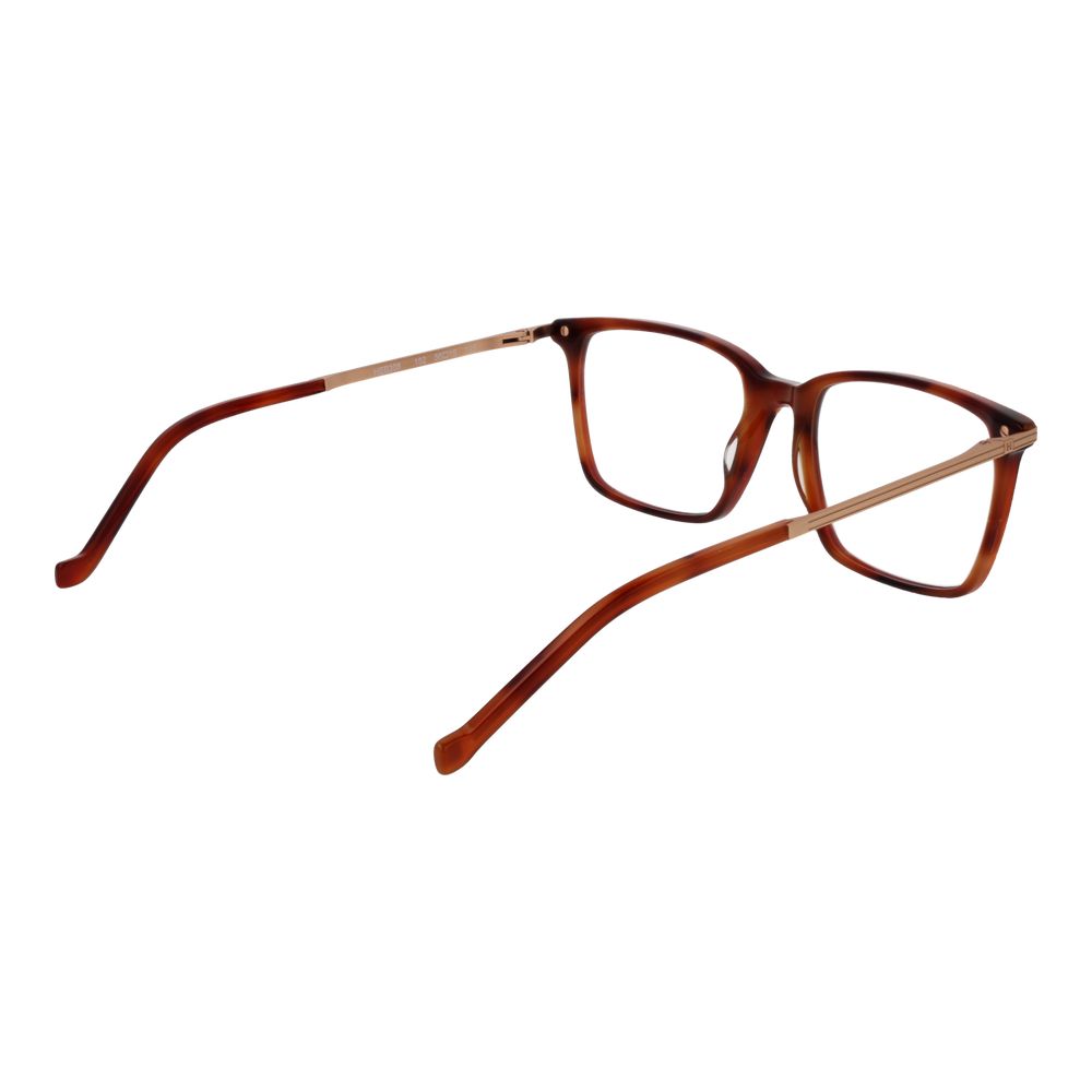 Hackett Brown Men’s Optical Glasses – Square Full-Rim Frame
