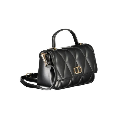 TWINSET Nero Polyurethane Women's Shoulder Bag