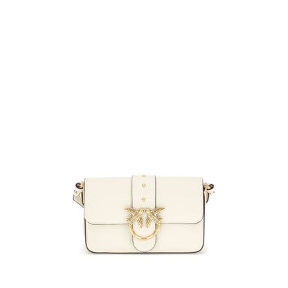 PINKO Love Leather Shoulder Bag