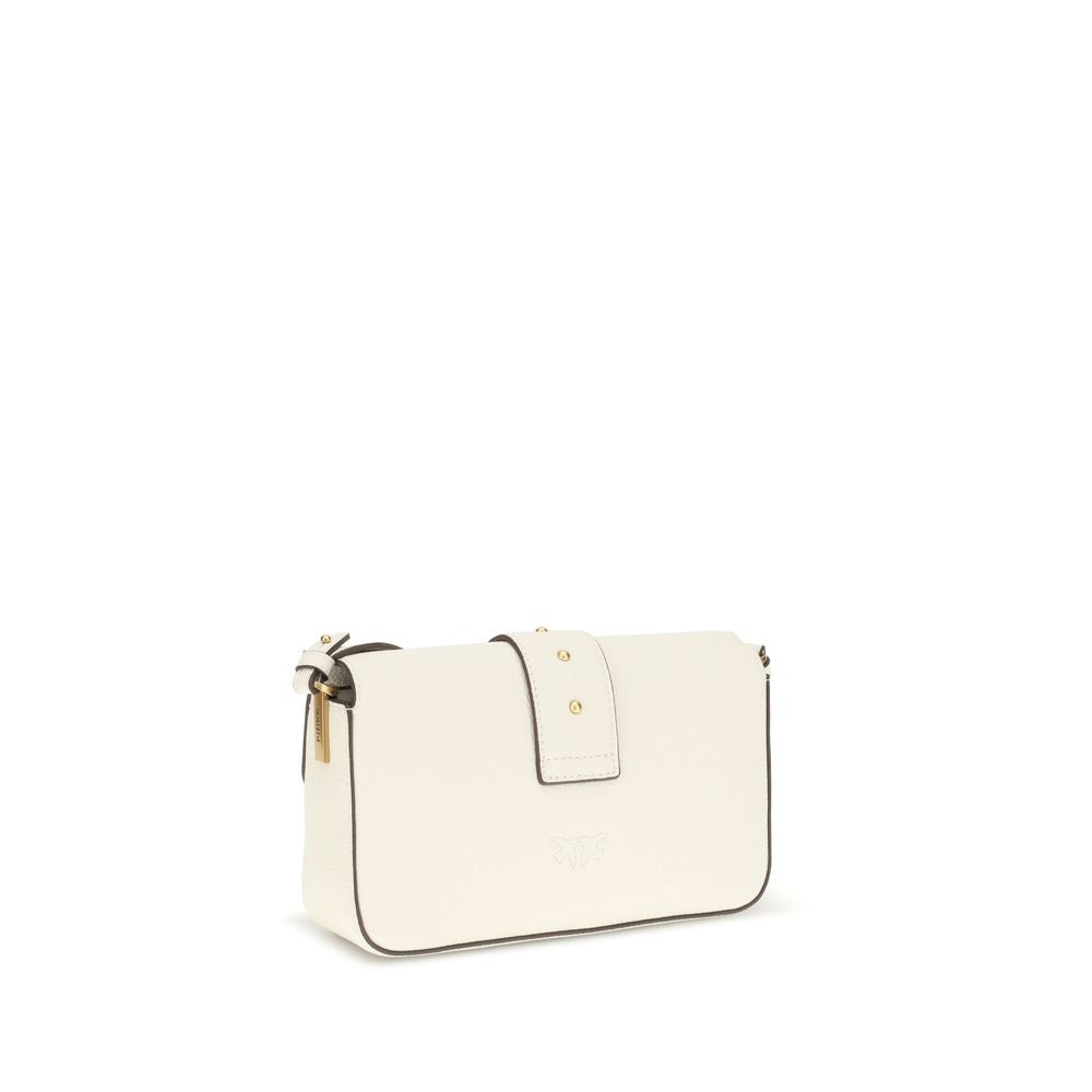 PINKO Love Leather Shoulder Bag