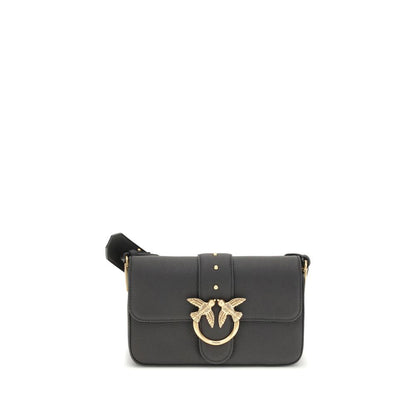 PINKO Love Leather Shoulder Bag
