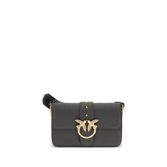 PINKO Love Leather Shoulder Bag