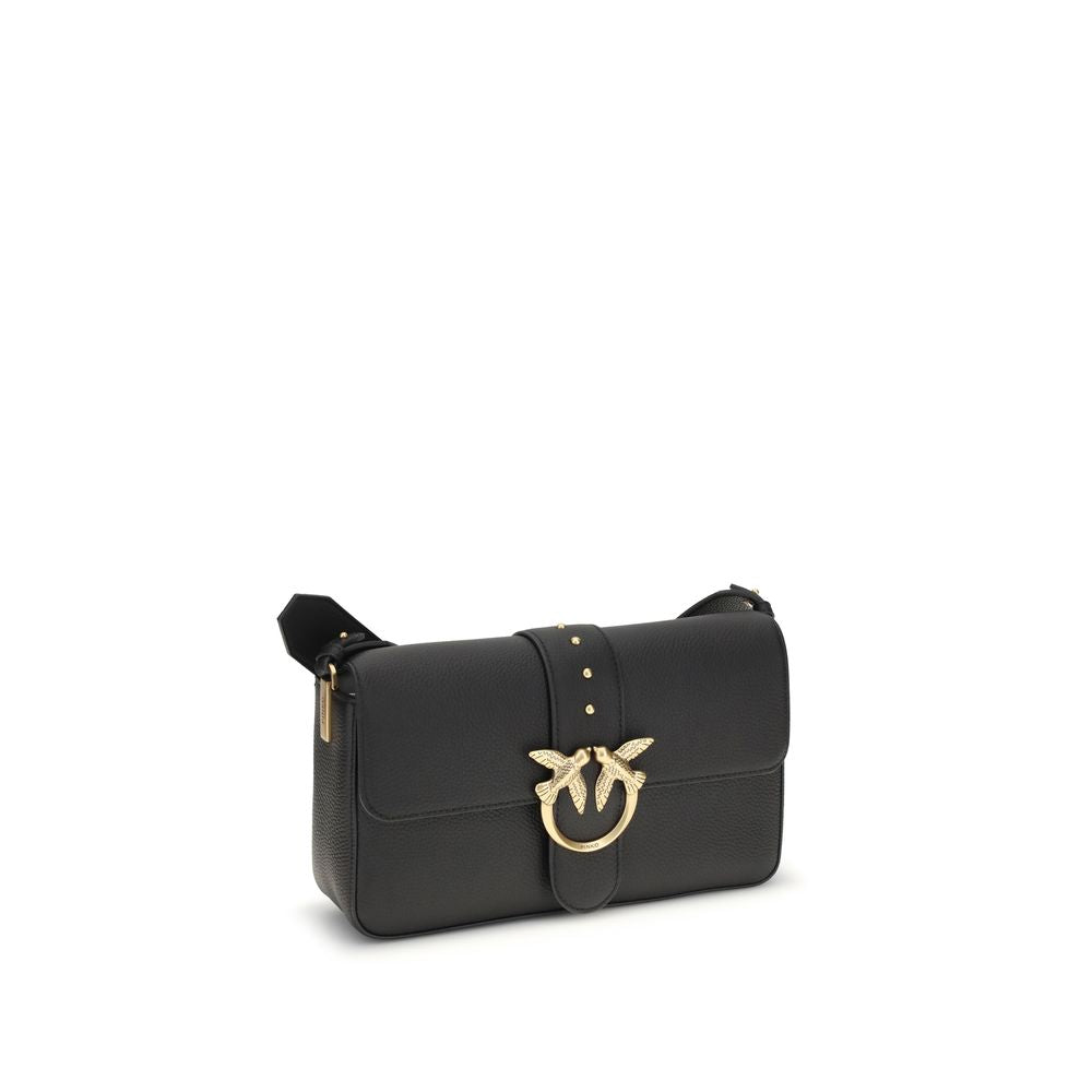 PINKO Love Leather Shoulder Bag