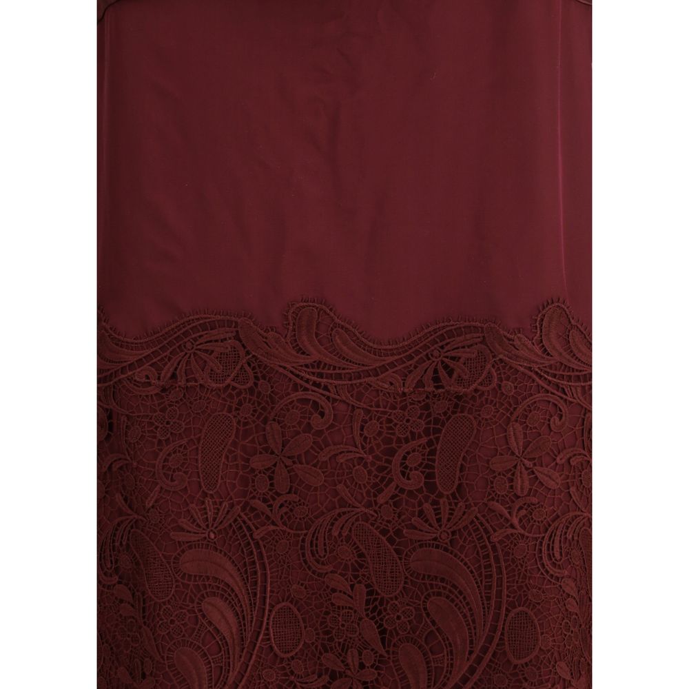 Ferragamo Silk MIDI DRESS - Timeless Elegance