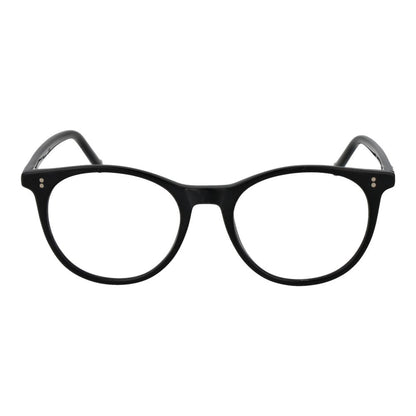 Hackett Black Men's Optical Frames – Full-Rim Panto Style