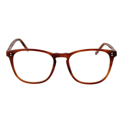 Hackett Brown Men Optical Frames – Square Full-Rim Design