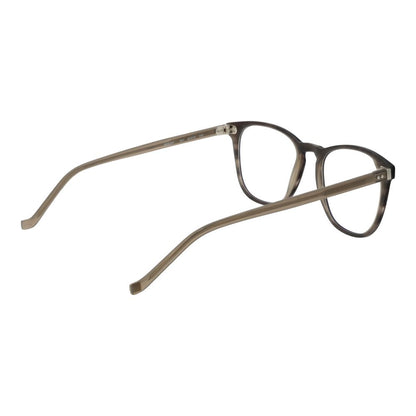 Hackett Gray Men’s Optical Frames – Square Full-Rim Design
