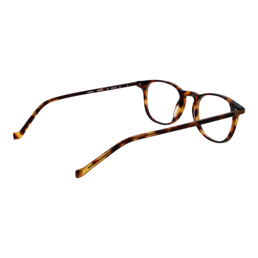 Hackett Brown Men’s Optical Frames – Full-Rim Rectangle Design