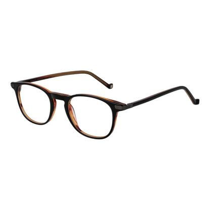 Hackett Black Men's Optical Frames – Rectangle Full-Rim, 48mm