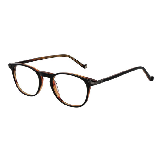 Hackett Black Men's Optical Frames – Rectangle Full-Rim, 48mm