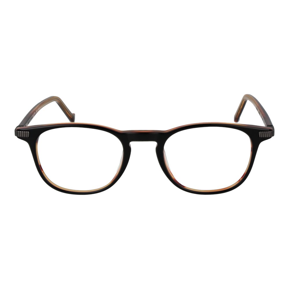 Hackett Black Men's Optical Frames – Rectangle Full-Rim, 48mm