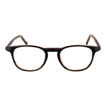 Hackett Black Men's Optical Frames – Rectangle Full-Rim, 48mm