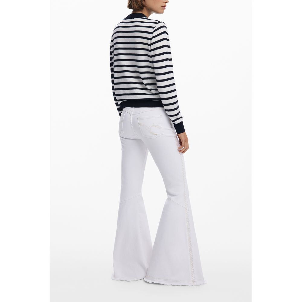 Desigual Jers Bergen Black Wool Women Sweater