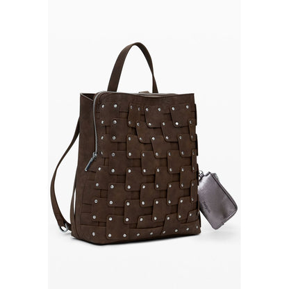 Desigual Brown Patch Sumy Backpack
