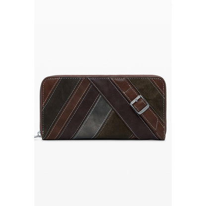 Desigual Brown Polyethylene Wallet - Express Your Style