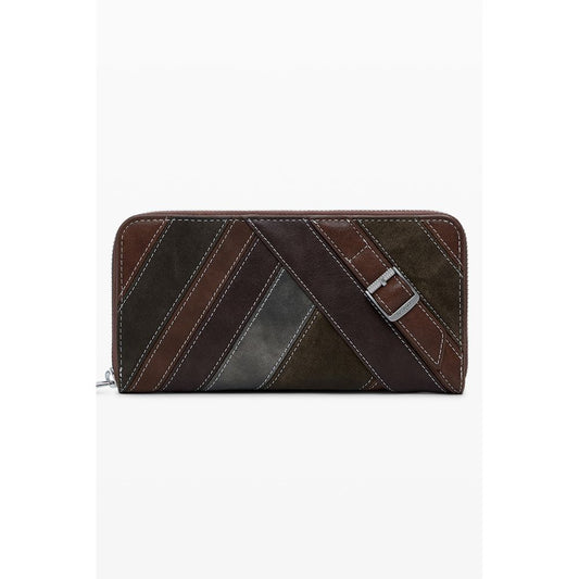 Desigual Brown Polyethylene Wallet - Express Your Style