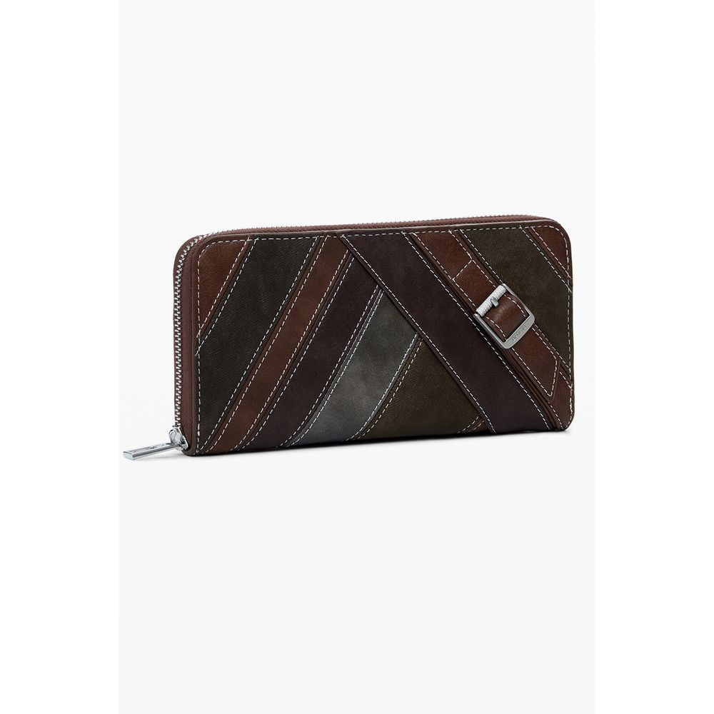 Desigual Brown Polyethylene Wallet - Express Your Style