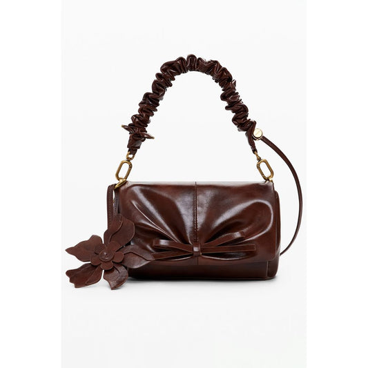 Desigual Valentine Naron Mini Bag - Brown Polyethylene Handbag