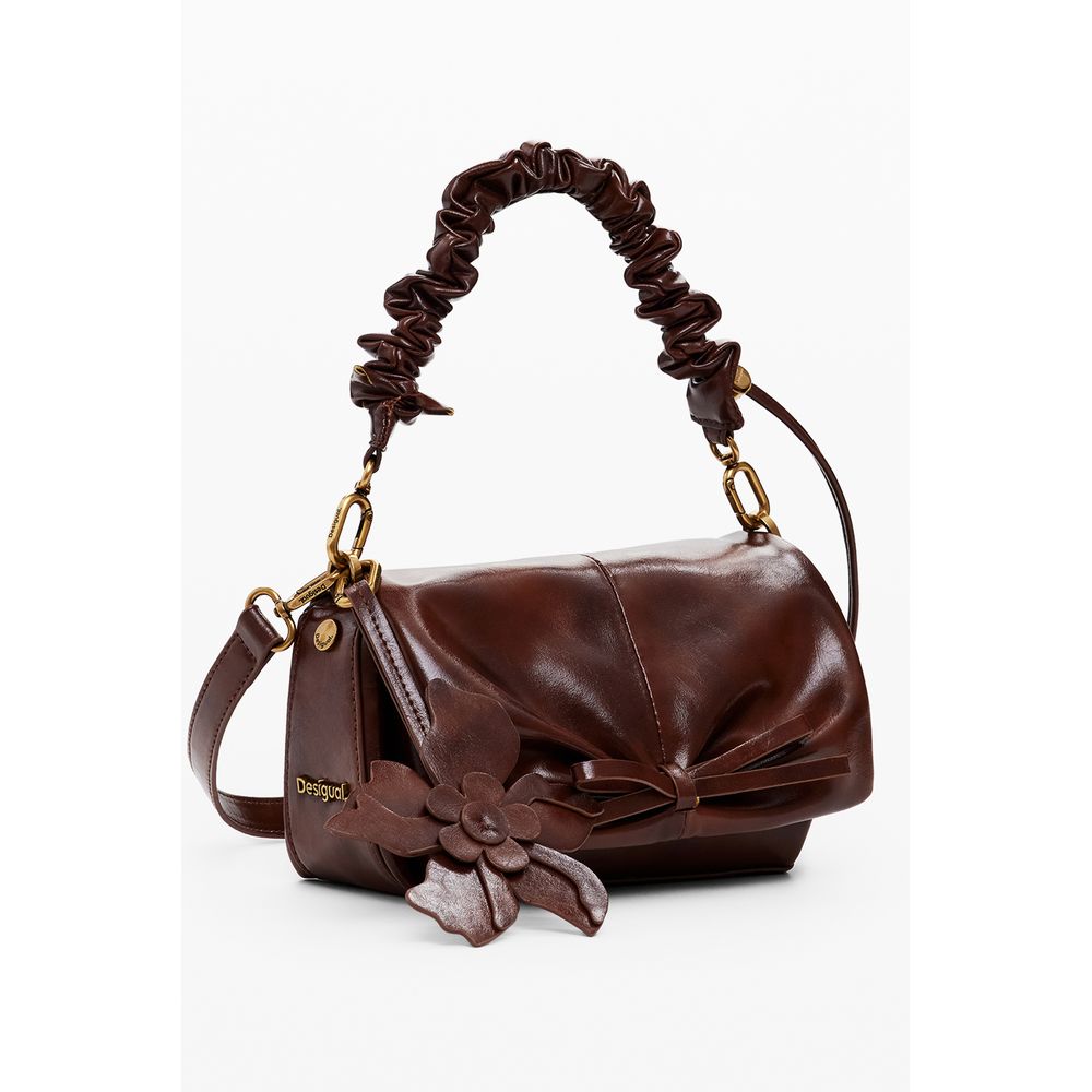 Desigual Valentine Naron Mini Bag - Brown Polyethylene Handbag