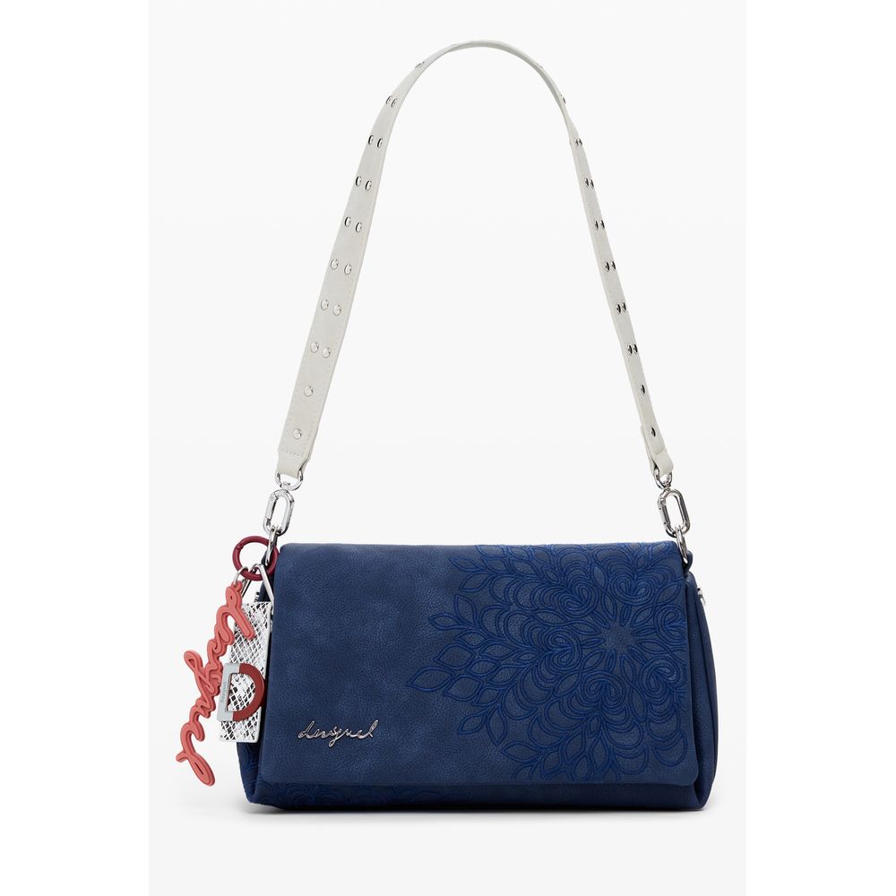 Desigual Sierra Naron Medium Flap Bag in Blue