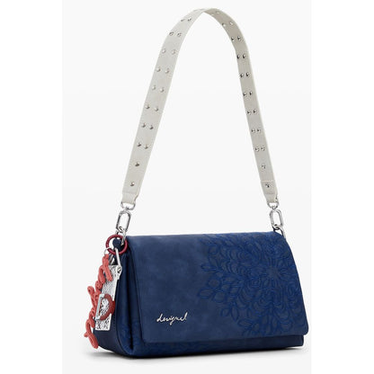 Desigual Sierra Naron Medium Flap Bag in Blue