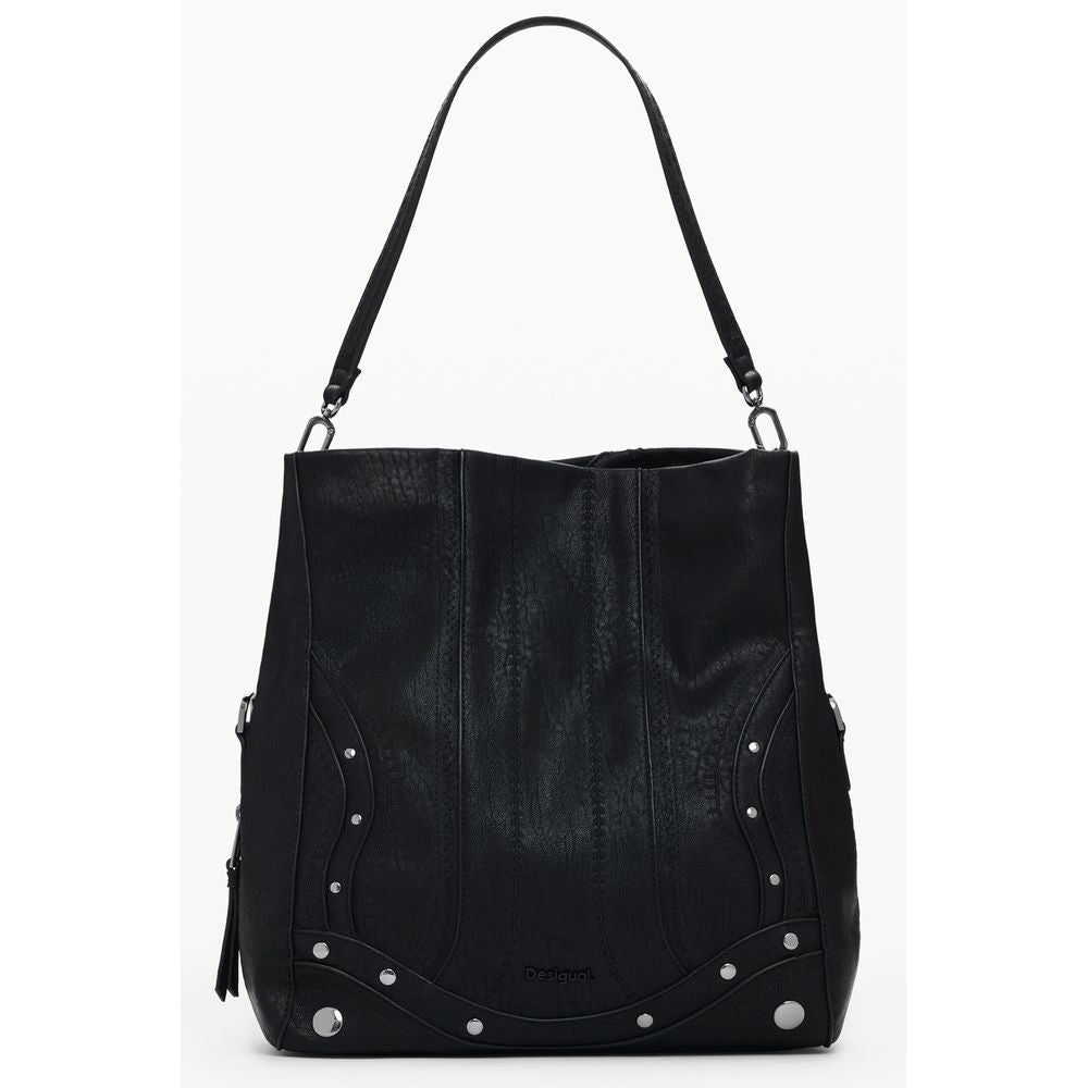 Desigual EMBRO PATCH LOVERTY Handbag in Black