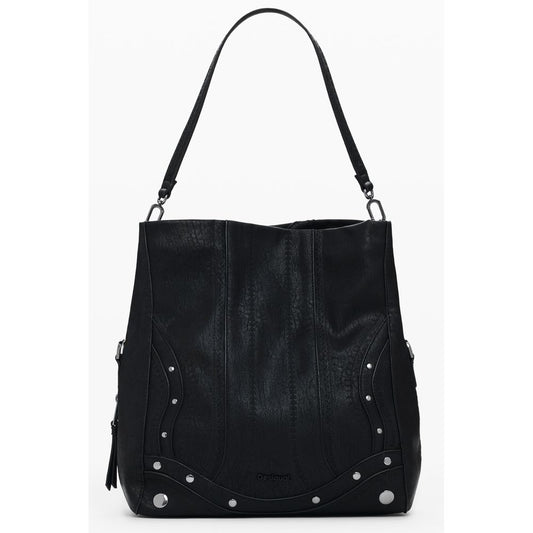 Desigual EMBRO PATCH LOVERTY Handbag in Black