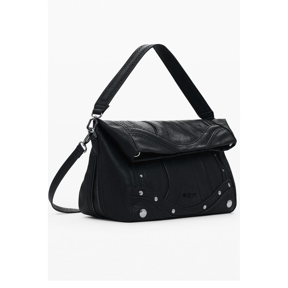 Desigual EMBRO PATCH LOVERTY Handbag in Black