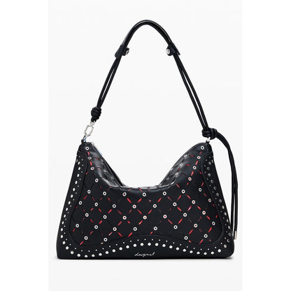 Desigual Black Polyethylene Yankee Leiria Mini Bag