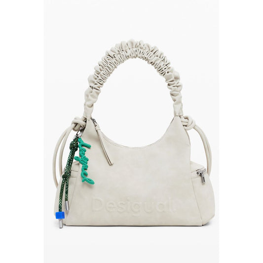 Desigual Montville Half Logo Bag in Beige