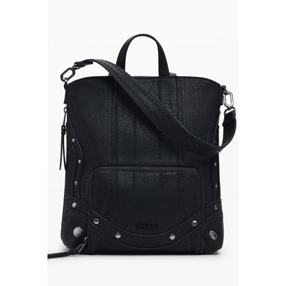 Desigual EMBRO PATCH PRETORIA Mini Backpack in Black