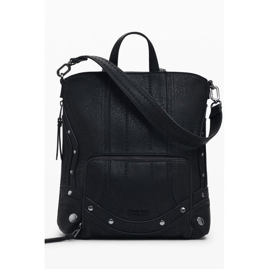 Desigual EMBRO PATCH PRETORIA Mini Backpack in Black