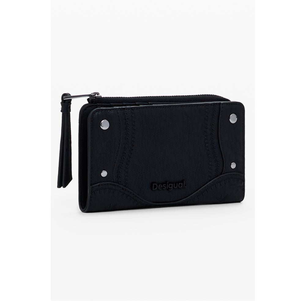 Desigual Embro Patch Emma Wallet - Bold Black Accessory