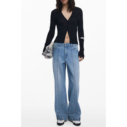 Desigual Ginebra Black Viscose Women Cardigan