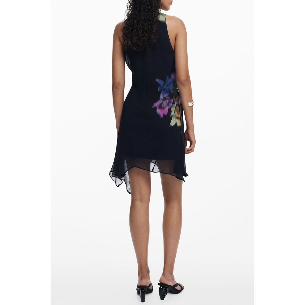 Desigual Black Polyester Women's Dress - Statement-Ready Style