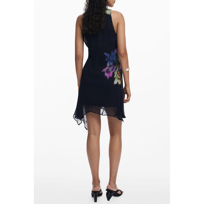 Desigual Black Polyester Women's Dress - Statement-Ready Style