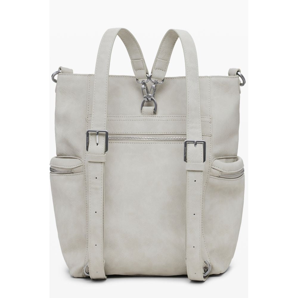 Desigual Beige Polyethylene Backpack - Bold & Unique Style