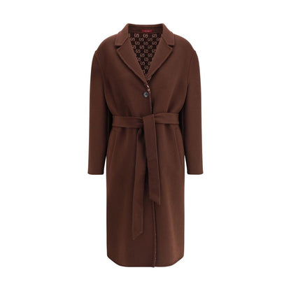 Gucci Silk and Wool Reversible Coat