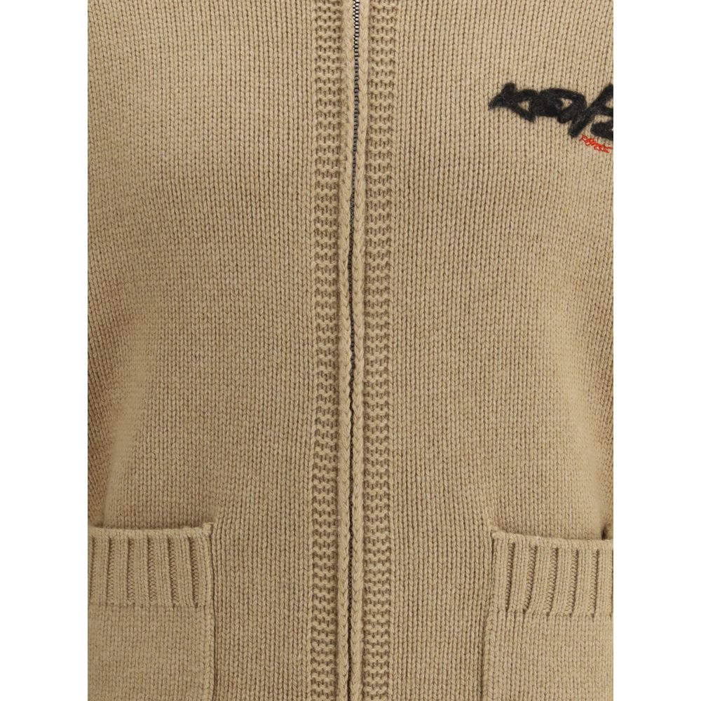 Kenzo Futura Zippered Cardigan