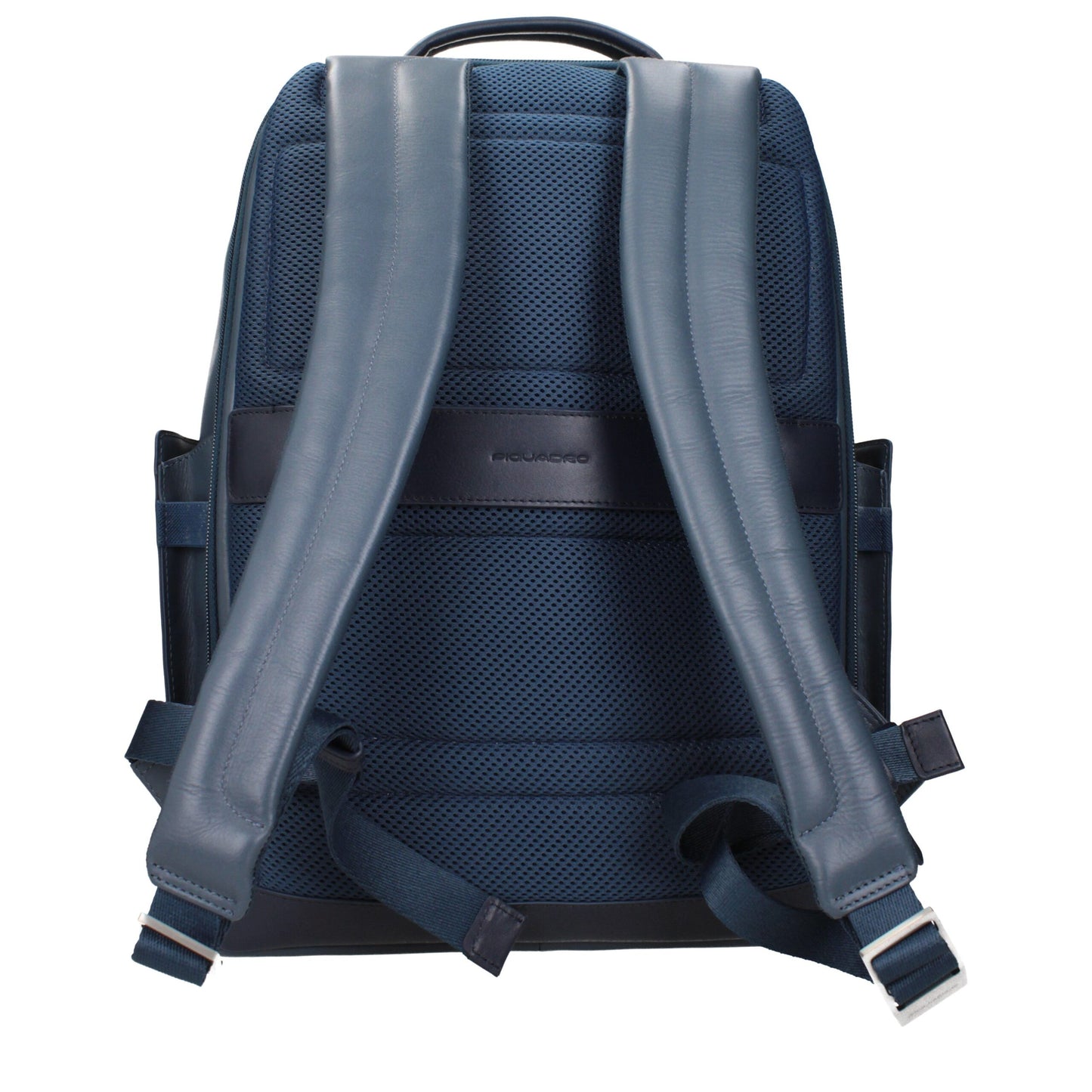 Piquadro Blue Leather Backpack - CA4118W82BLU