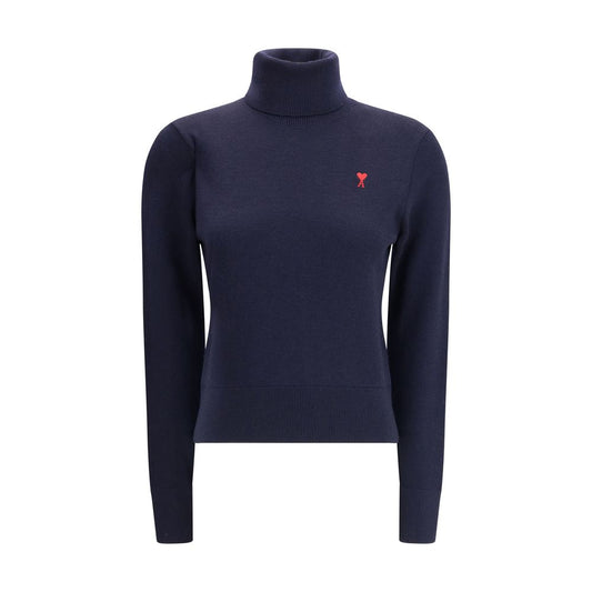 Ami Paris Ami De Coeur Turtleneck Sweater