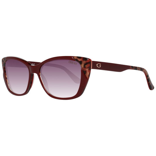 Guess Women’s Cat Eye Sunglasses – Burgundy Frame, 61mm